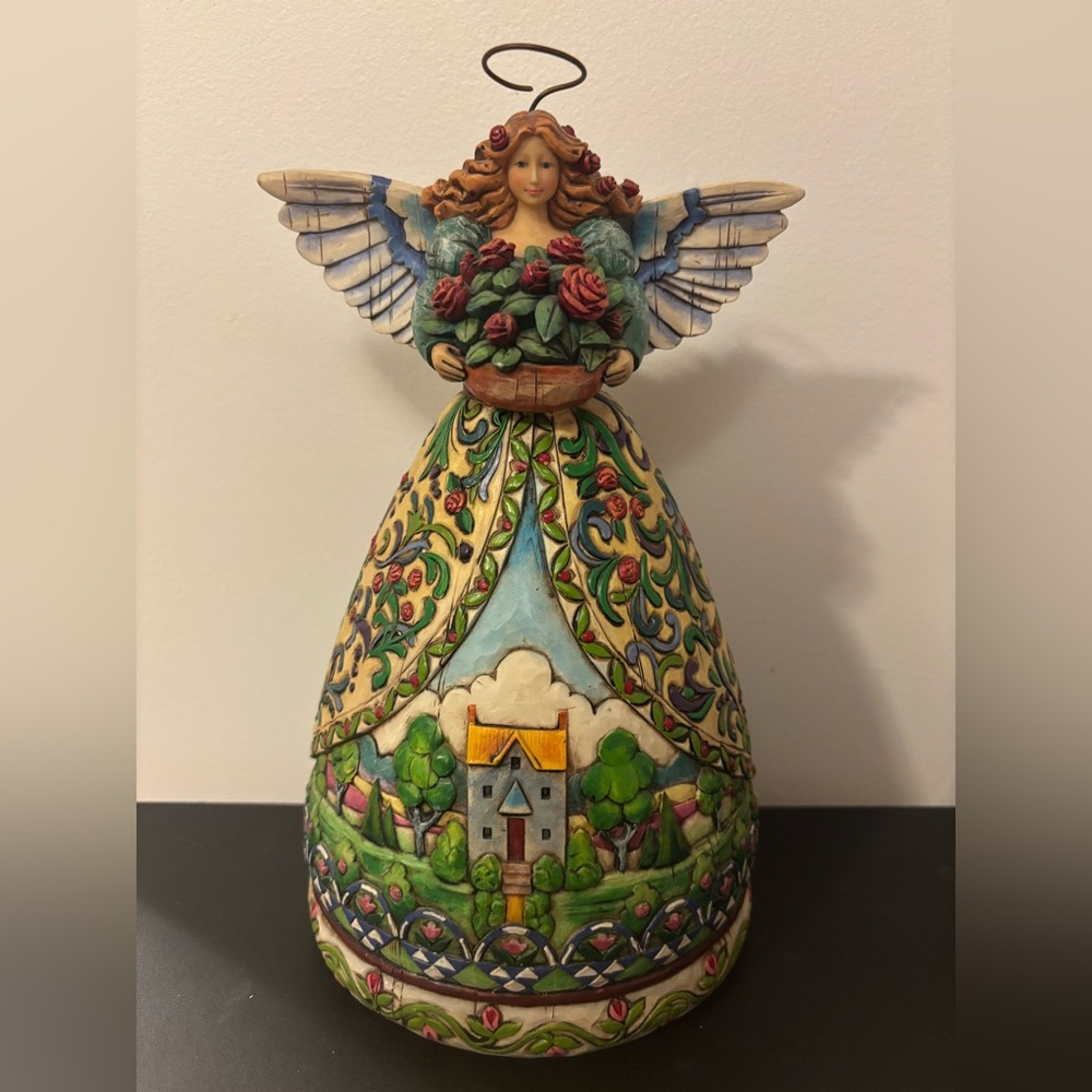Jim shore summer restores the soul Heartwood Creek angel
